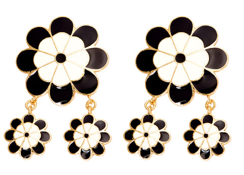 GUL MONOCHROME EAR STUDS