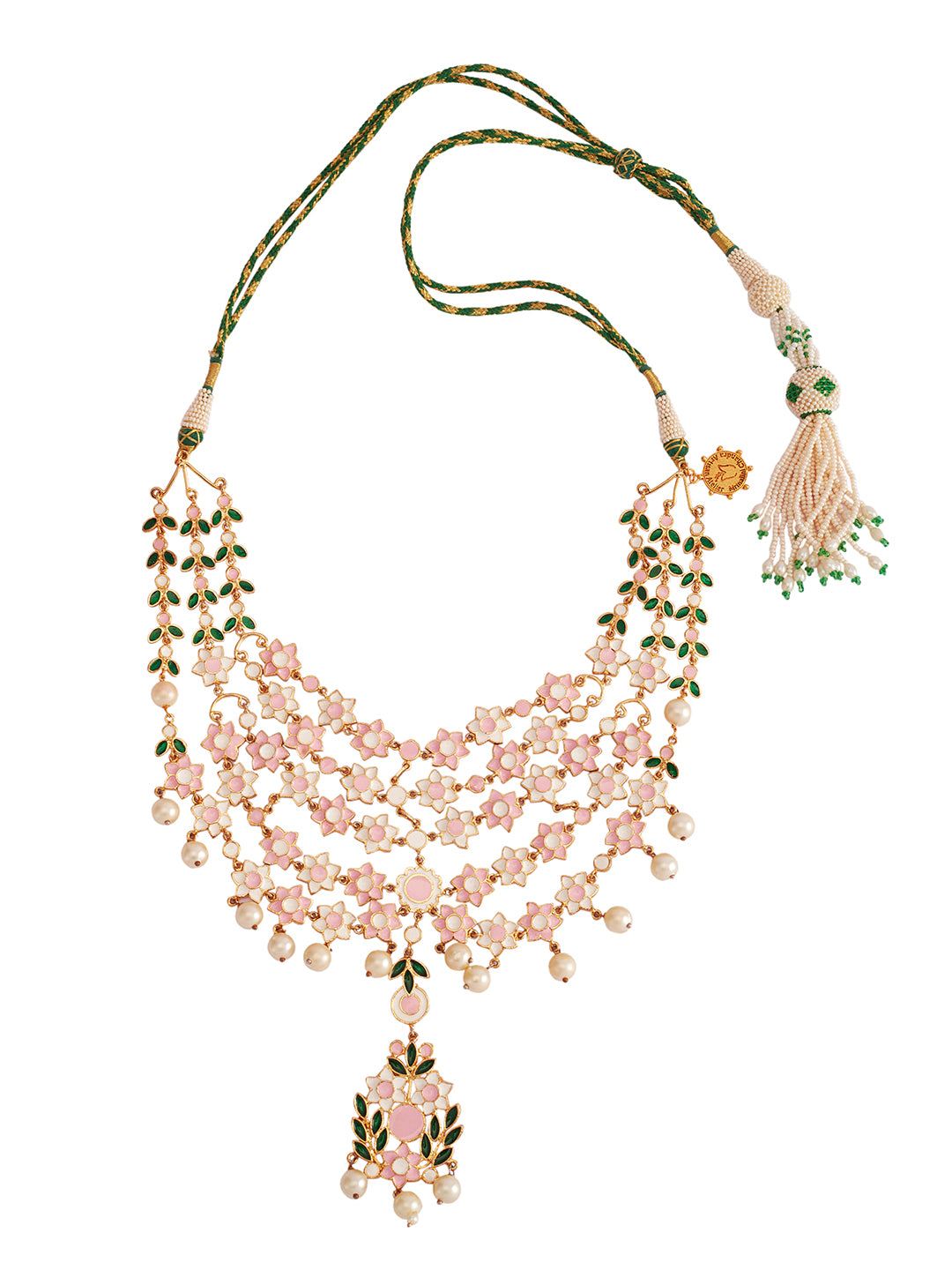 Maharaja Patiala FIRANGI PAANI ENAMEL NECKLACE