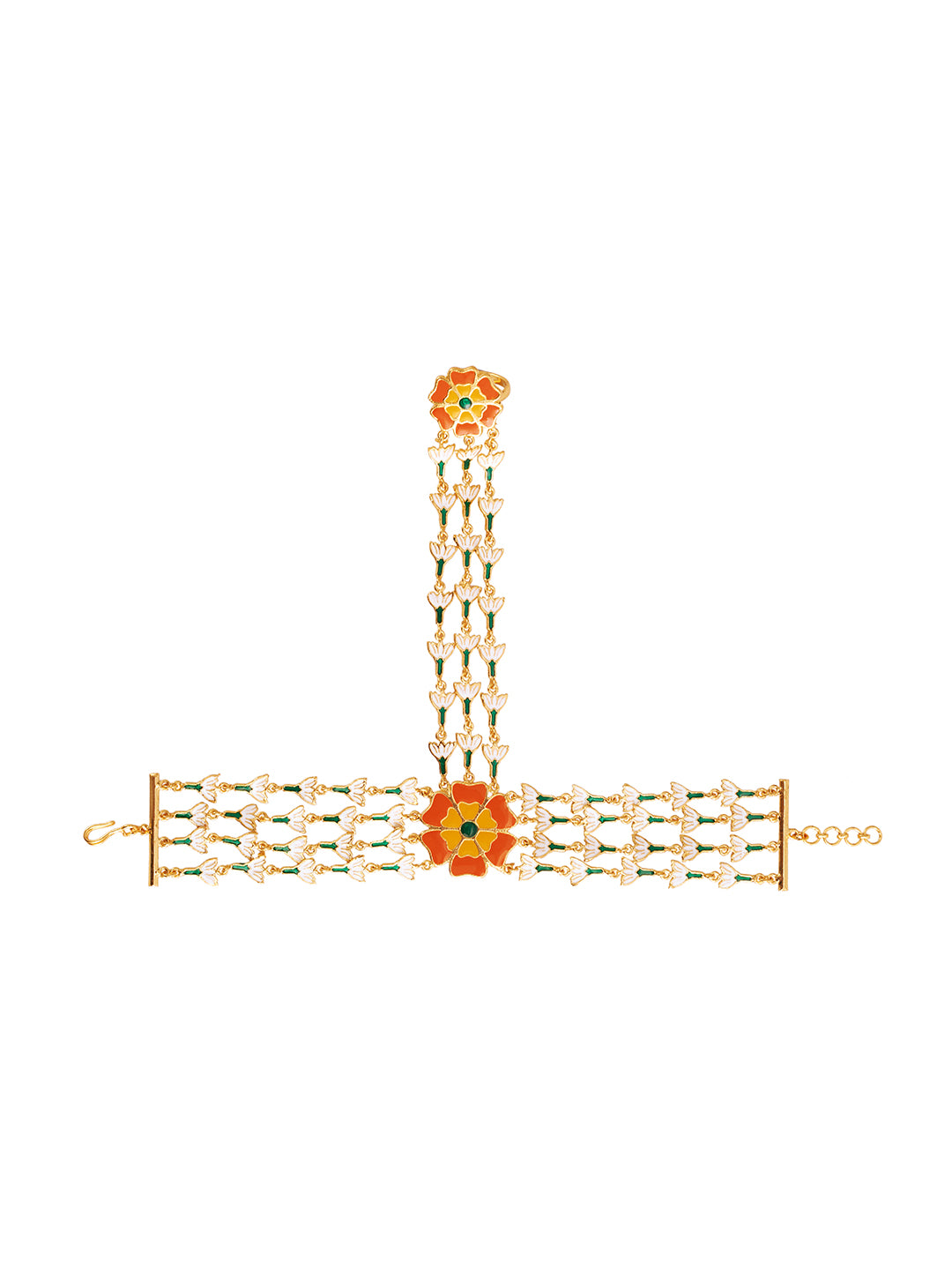 MARIGOLD JASMINE ENAMEL HATHPHOOL