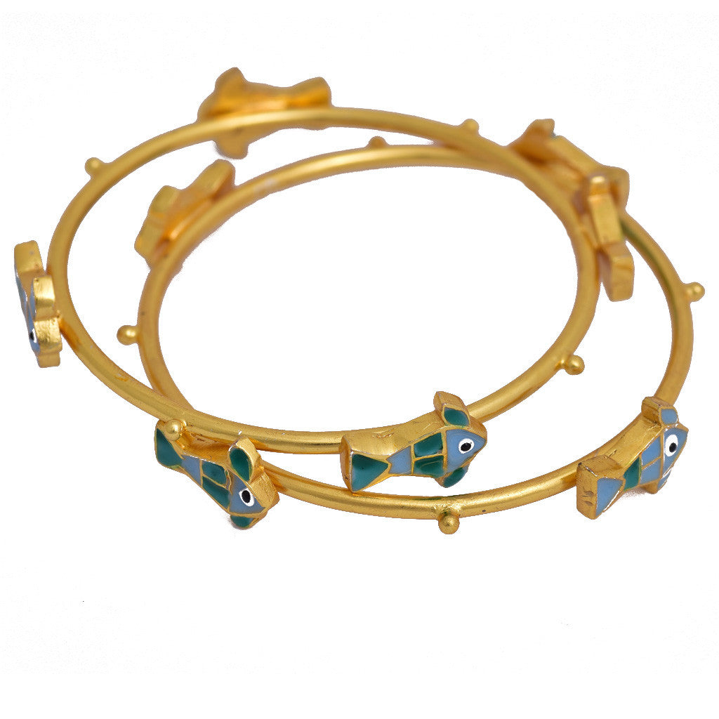Shakuntala Fish Bangles