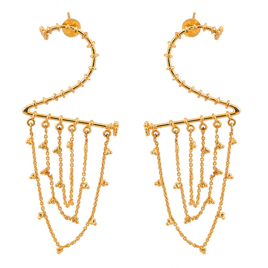 Mathematics Number 2 Earring