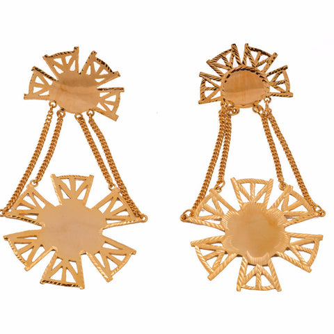 Mathematics Number 7 Inspired Earring