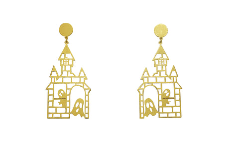 Shakuntala  Playful Monkey Studs