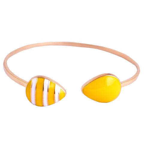 Phiroza Enamel Pearl Fish Ring