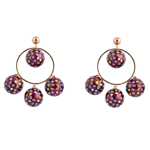 Color Bomb 4 Candy Earrings