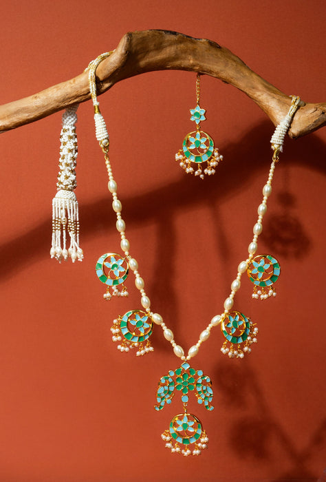 Phiroza Enamel Necklace