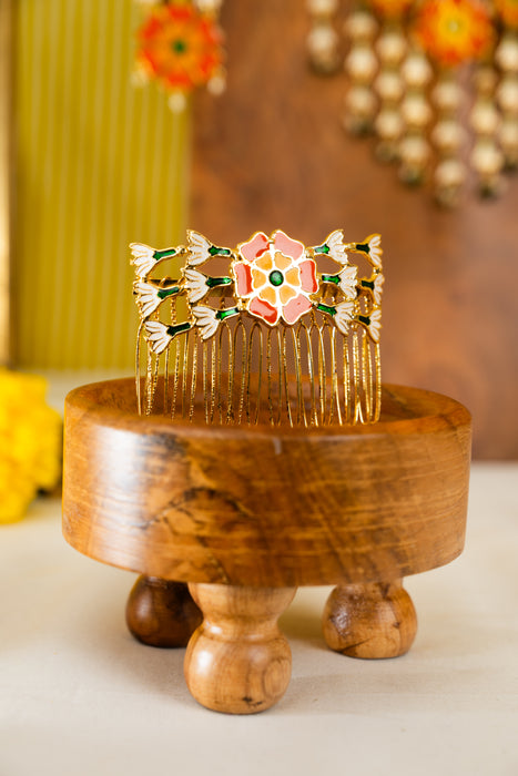 Marigold Jasmine Haircomb