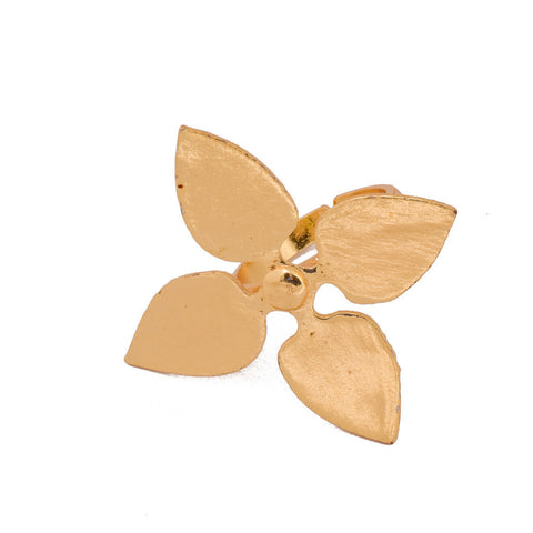 Shakuntala Gold Butterfly Ring