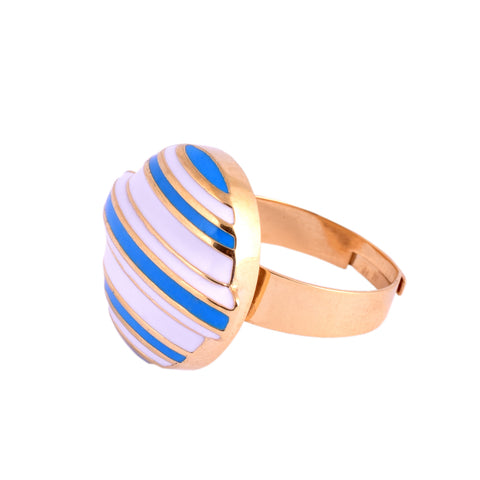Color Bomb Double Finger Ring