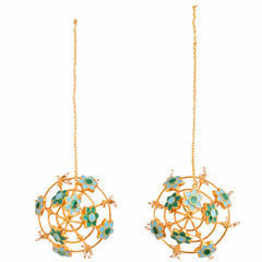 Phiroza Enamel Firangi Paani Jhumki